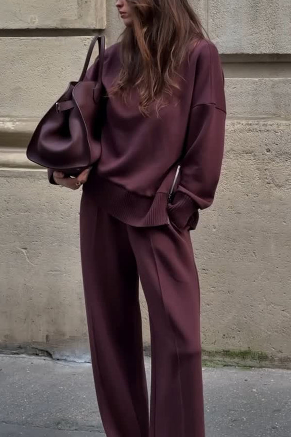 Zara | Ensemble deux pièces coordonné au toucher doux et décontracté