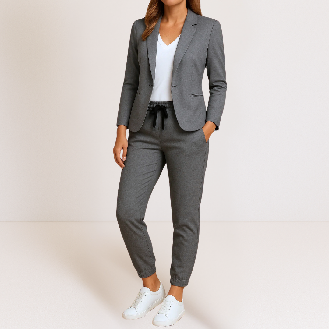 Seraphina | Women's Blazer & Jogger Two-Piece Set
