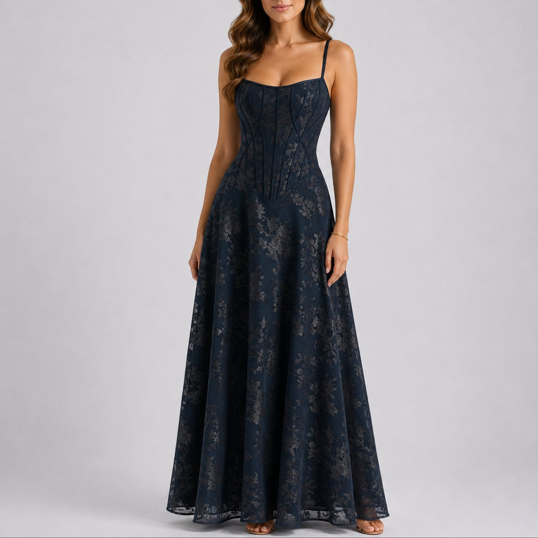 Serena | Comfortable And Stylish Fall Wedding Maxi Dress