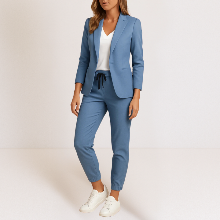 Seraphina | Women's Blazer & Jogger Two-Piece Set