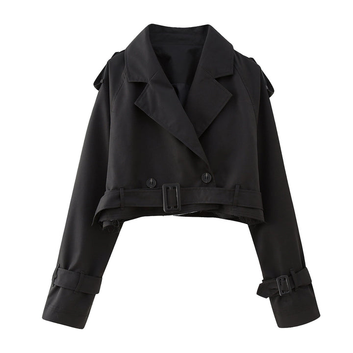 Sophia | Trench-coat court ajusté, élégant et polyvalent