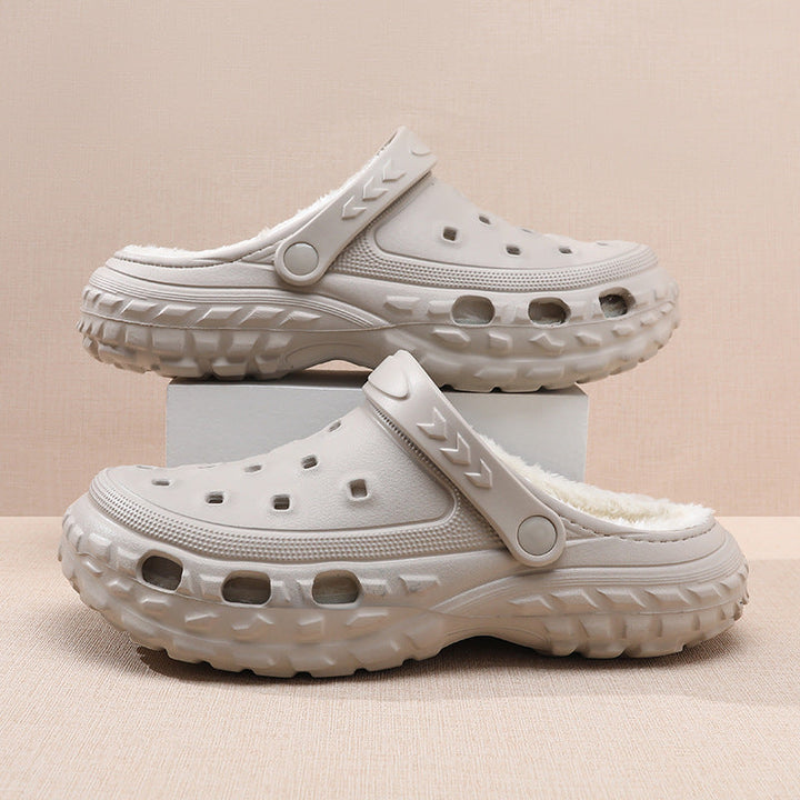 Oscar | Warme und kuschelige Clogs mit Fleecefutter