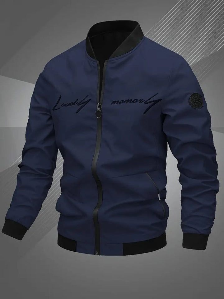 Nathan | Stylish And Casual Athletic Bomber Jacket