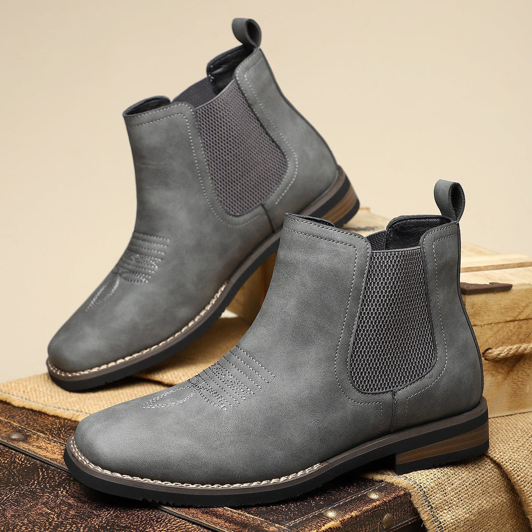 Stefan | Refined And Supportive Orthopedic Chelsea Men Boots