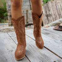Emily | Classic And Stitched Western Cowboy Boots