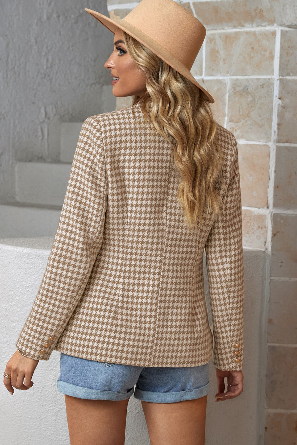 Martina | Zeitloser und eleganter Hahnentritt-Blazer