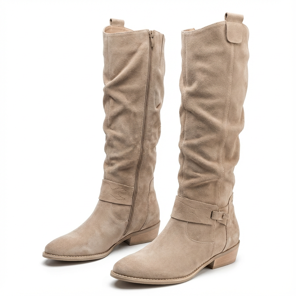 Hazel | Elegant And Comfortable Slouchy Knee High Boots