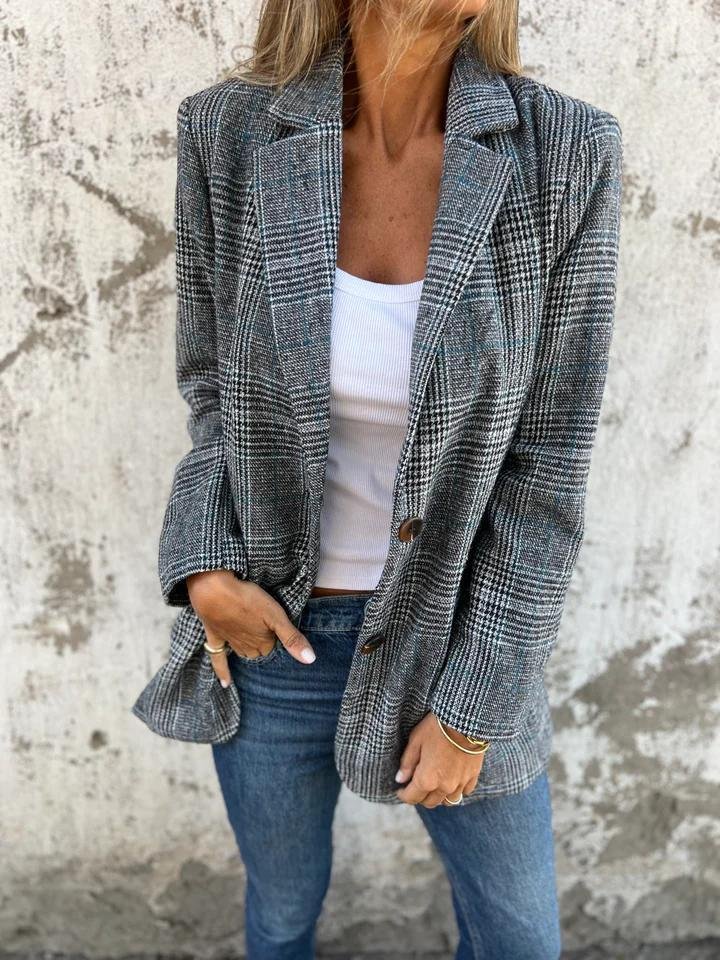 Beatrice | Classic And Comfortable Checked Blazer