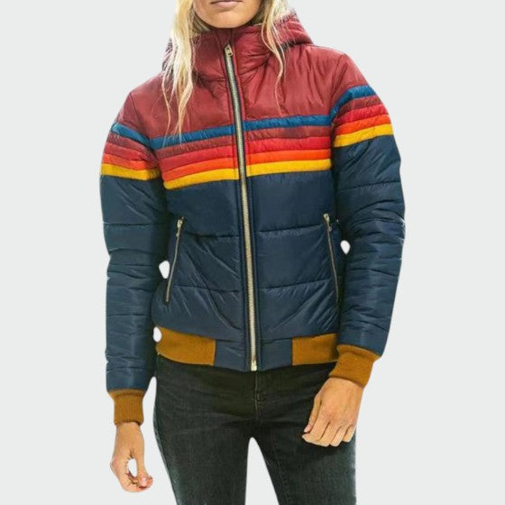 Aurora | Warme und wasserdichte wattierte Steppjacke