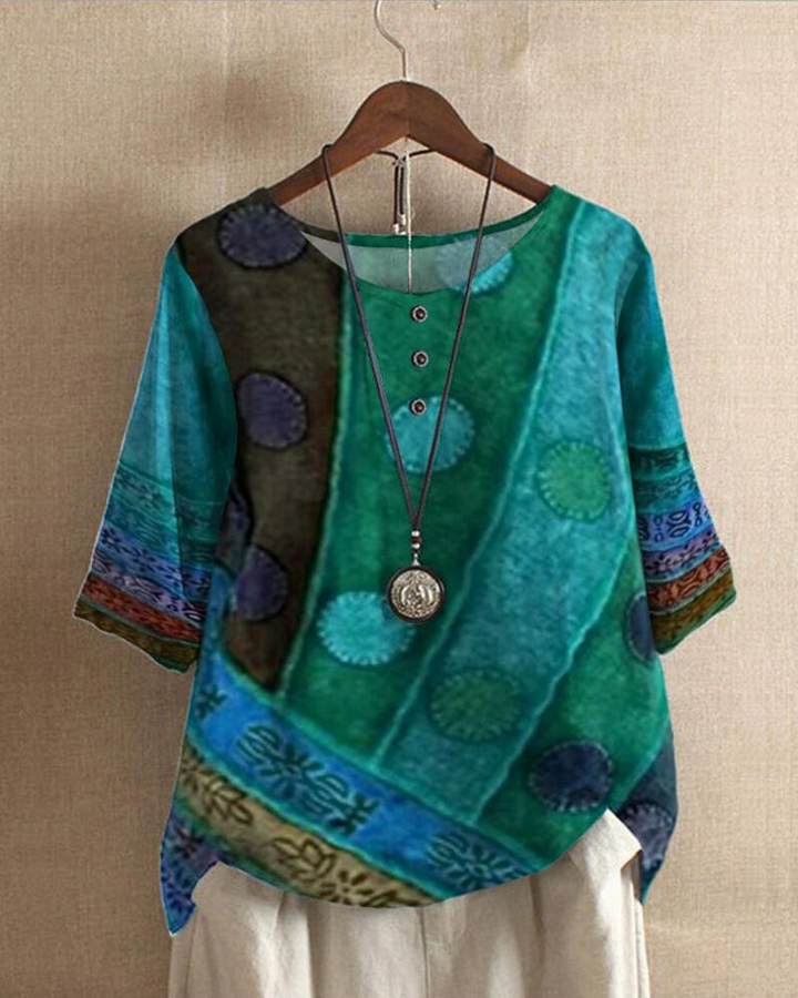 Nora | Lässiges und vielseitiges Boho-Tunikatop