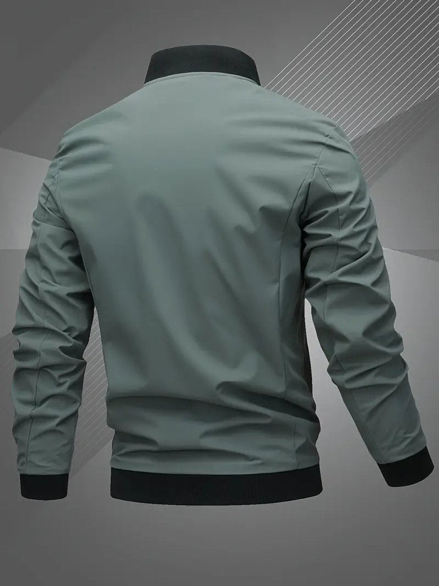 Nathan | Stylish And Casual Athletic Bomber Jacket