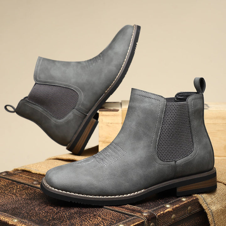 Stefan | Refined And Supportive Orthopedic Chelsea Men Boots