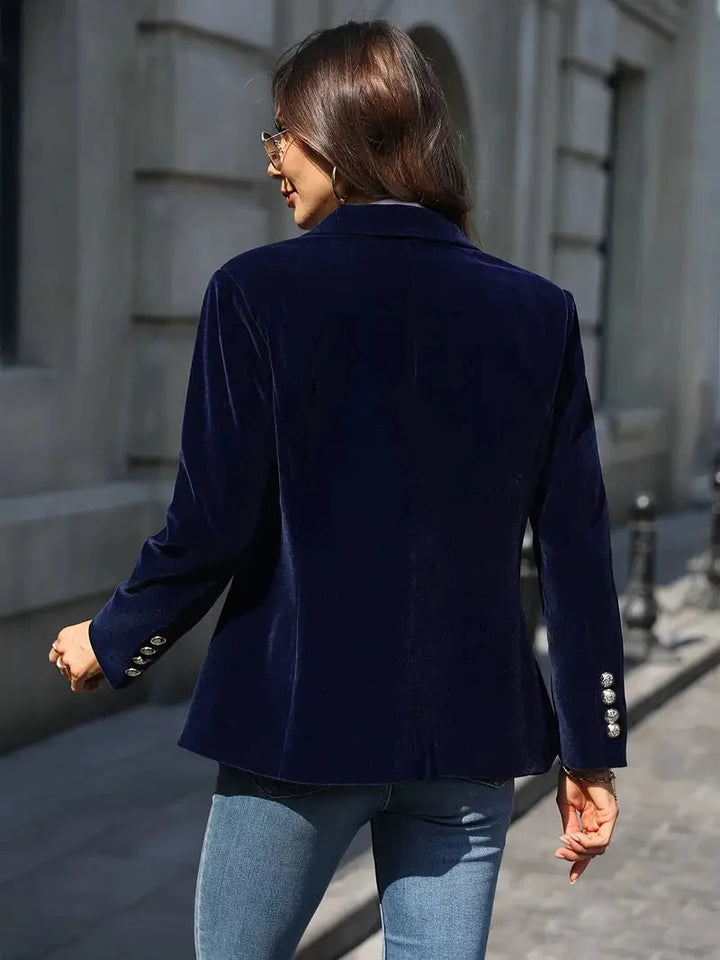 Sophia | Comfortable And Luxurious Women's Velvet Blazer