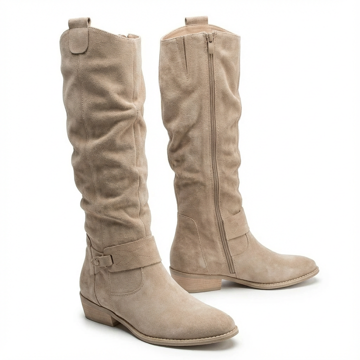 Hazel | Elegant And Comfortable Slouchy Knee High Boots