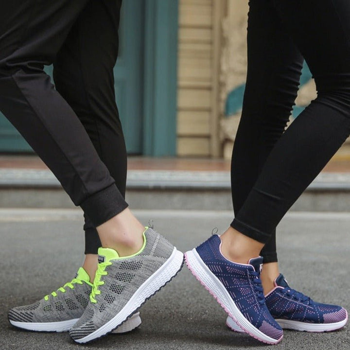 Sarah | Stilvolle und atmungsaktive orthopädische Schnürsneaker