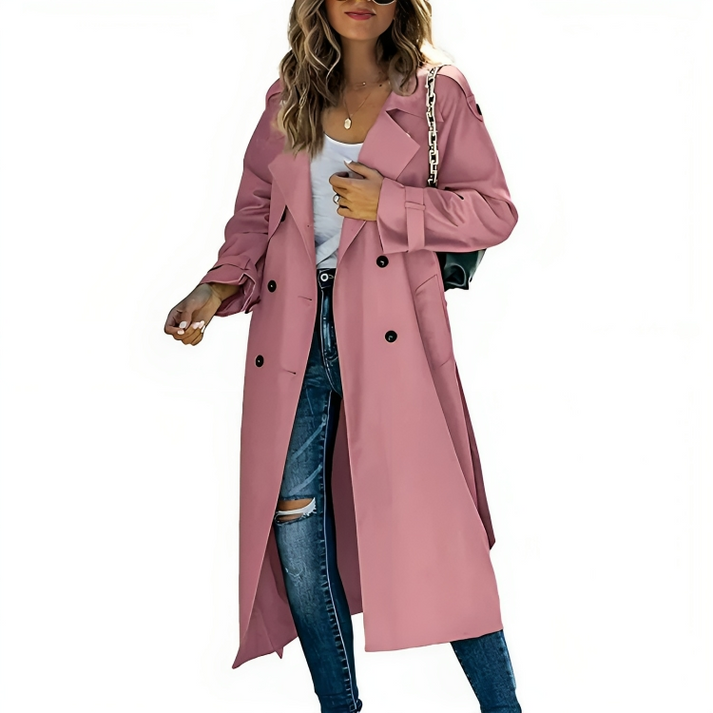 Stella | Trench-coat croisé, classique et décontracté