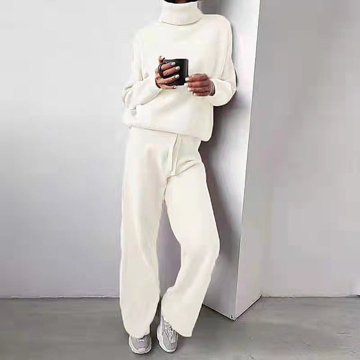 Clara | Gemütliches und stilvolles gestricktes zweiteiliges Winter-Set