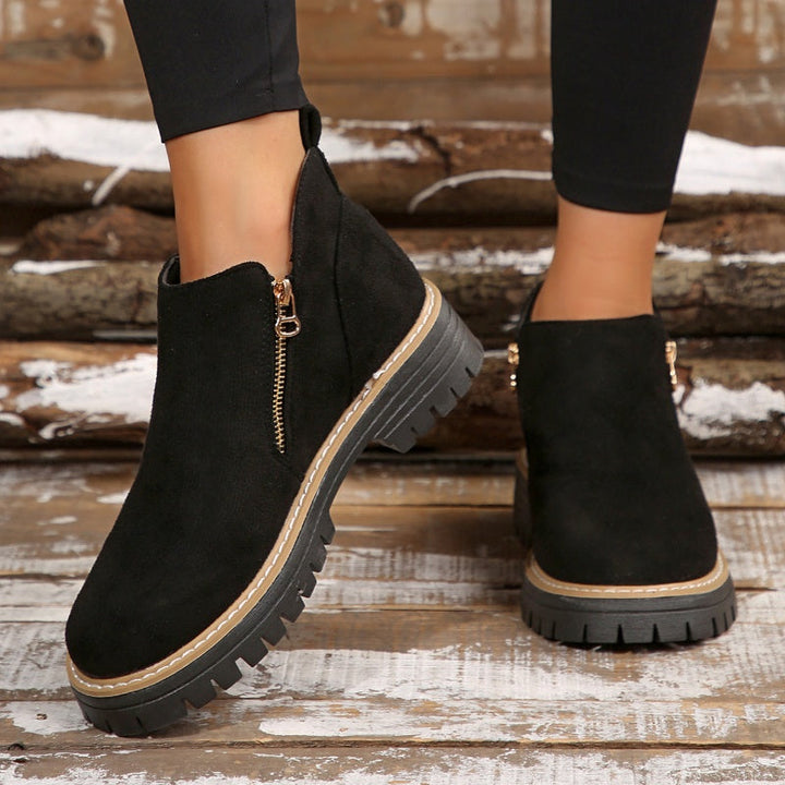 Mirelle | Modern Chunky Platform Ankle Boots