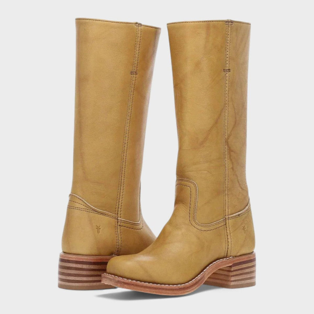 Sophia | Classic And Stylish Western Leather Knee High Boots