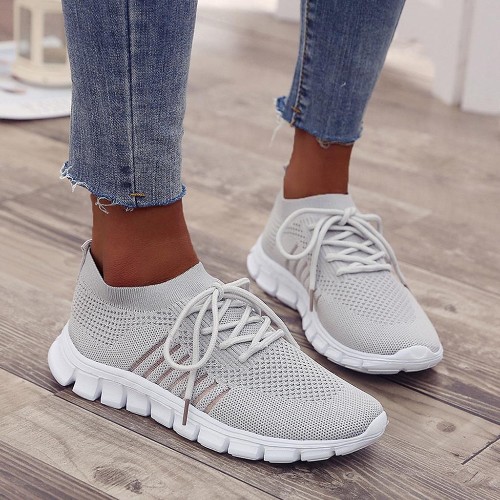Olivia | Supportive And Breathable Orthopedic Flyknit Sneakers
