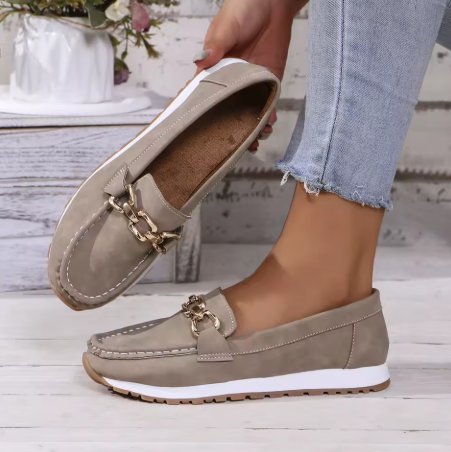 Julia | Mocassins orthopédiques à enfiler, intemporels et confortables