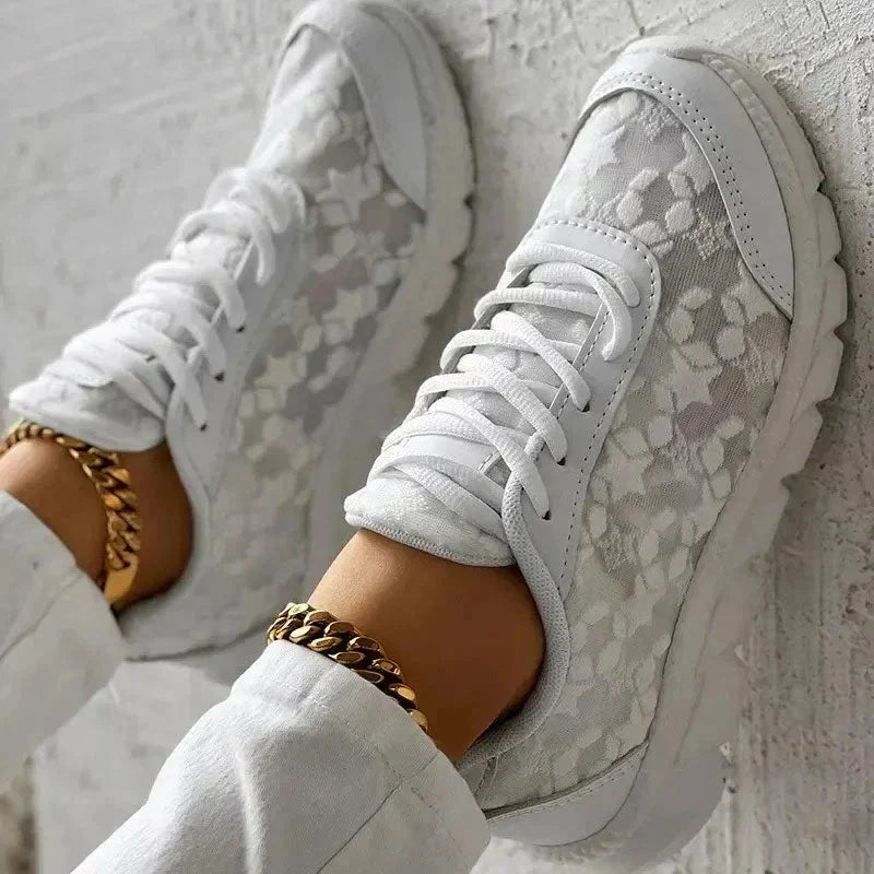 Emma | Sneakers ortopediche in mesh, comode e traspiranti, senza lacci