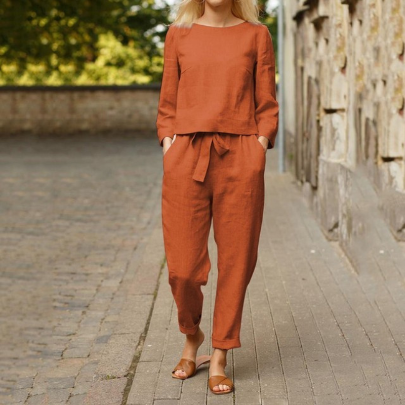 Chloe | Müheloses und luftiges zweiteiliges Sommer-Set