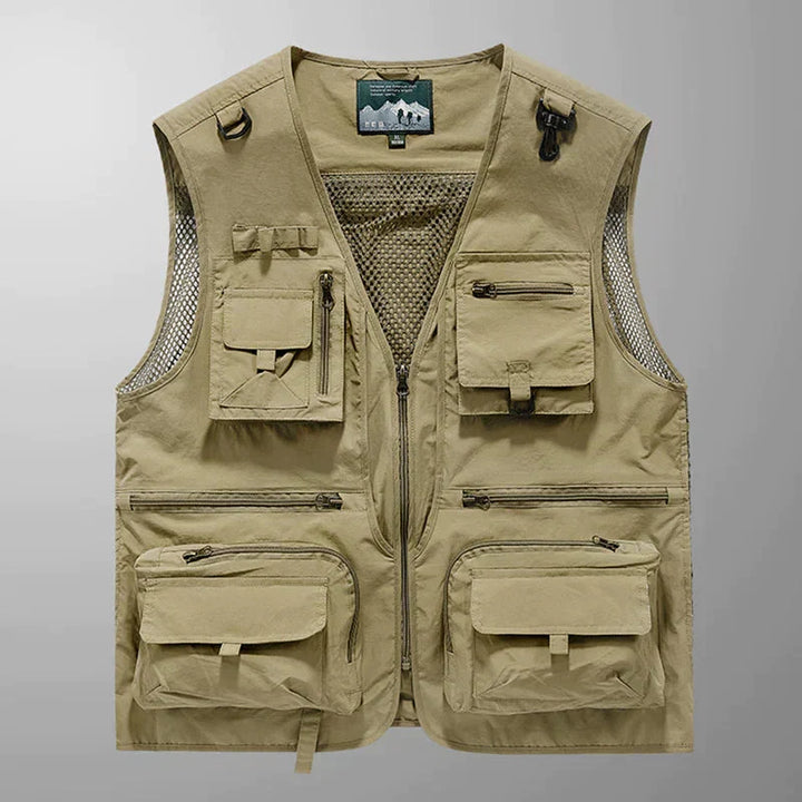 Hunter | Gilet cargo da esterno funzionale e resistente con tasche multiple