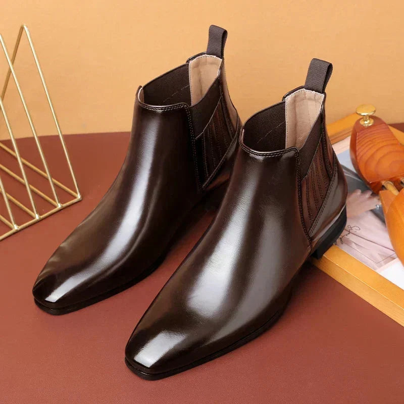 Harper | Bottines Chelsea à enfiler et bout pointu