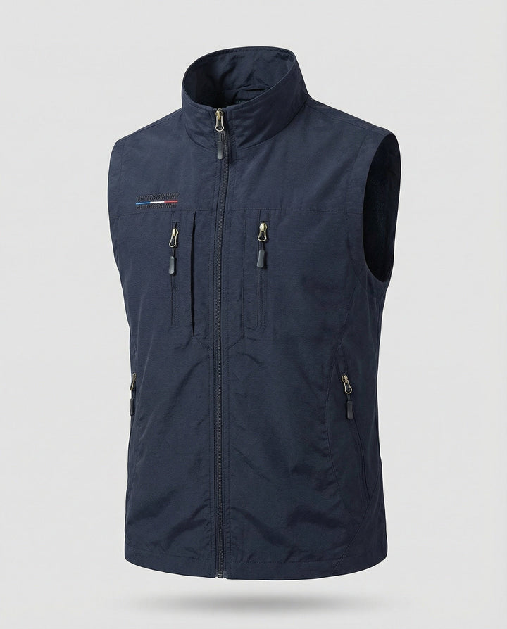 Noah | Gilet sans manches décontracté et confortable pour homme, pour l'extérieur