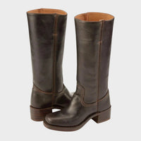 Sophia | Classic And Stylish Western Leather Knee High Boots