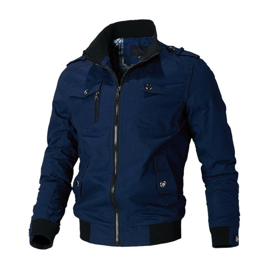 David | Rugged And Functional Military Utility Bomber Jacket