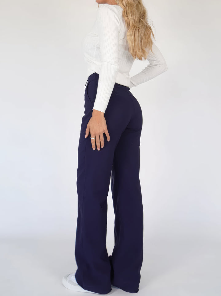 Mia | Bequeme und vielseitige Hose mit weitem Bein