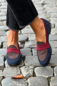 Sophia | Elegant And Modern Color-Accent Loafers