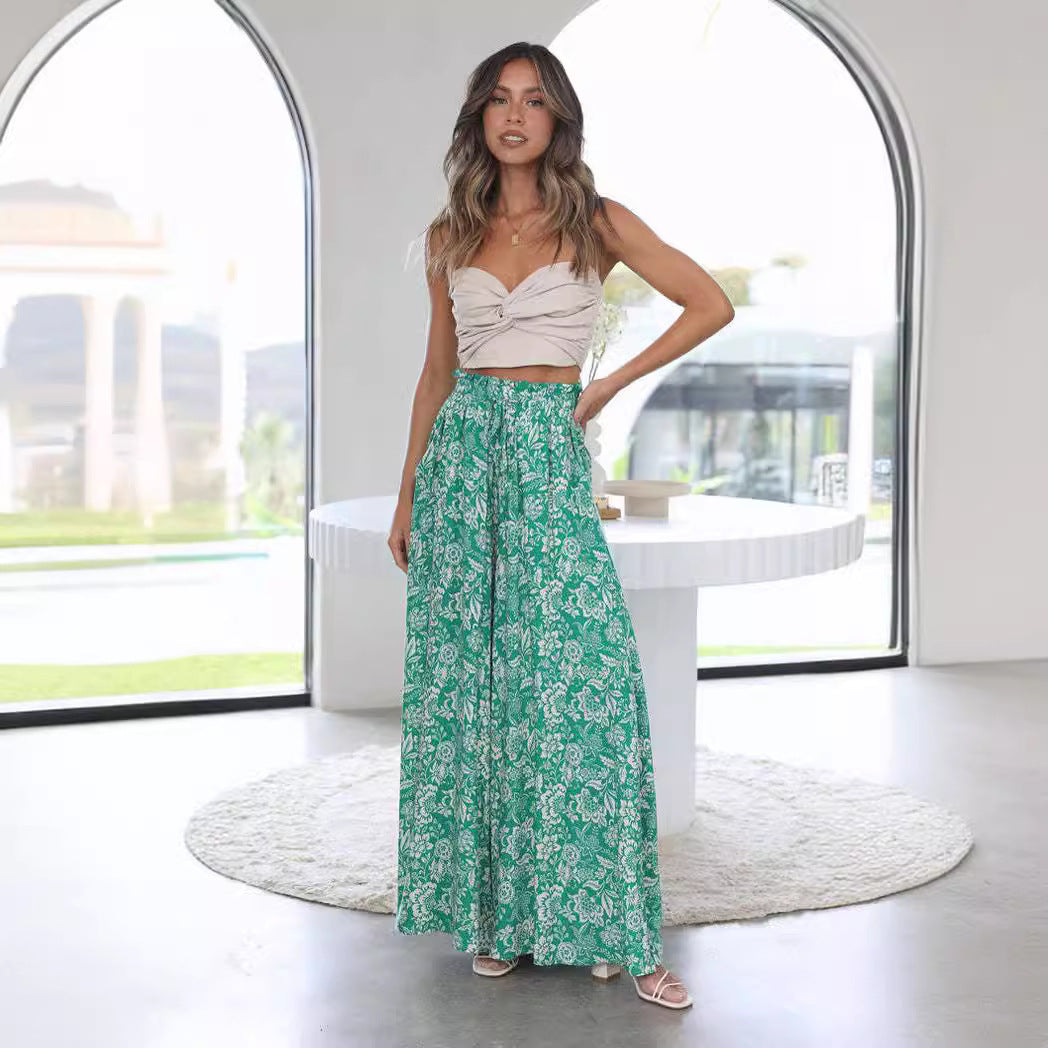Stella | Pantalon palazzo léger et confortable à jambes larges