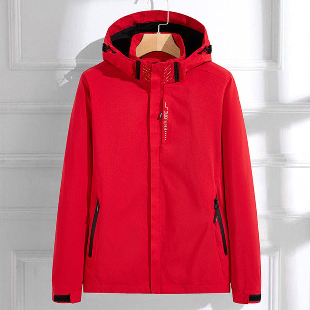 Amelia | Veste de pluie imperméable à capuche, élégante et fiable