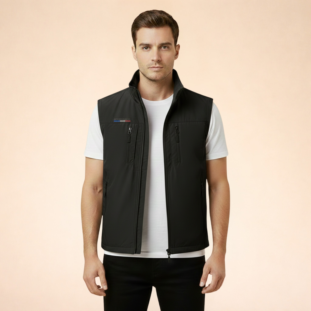 James | Gilet cargo sans manches confortable