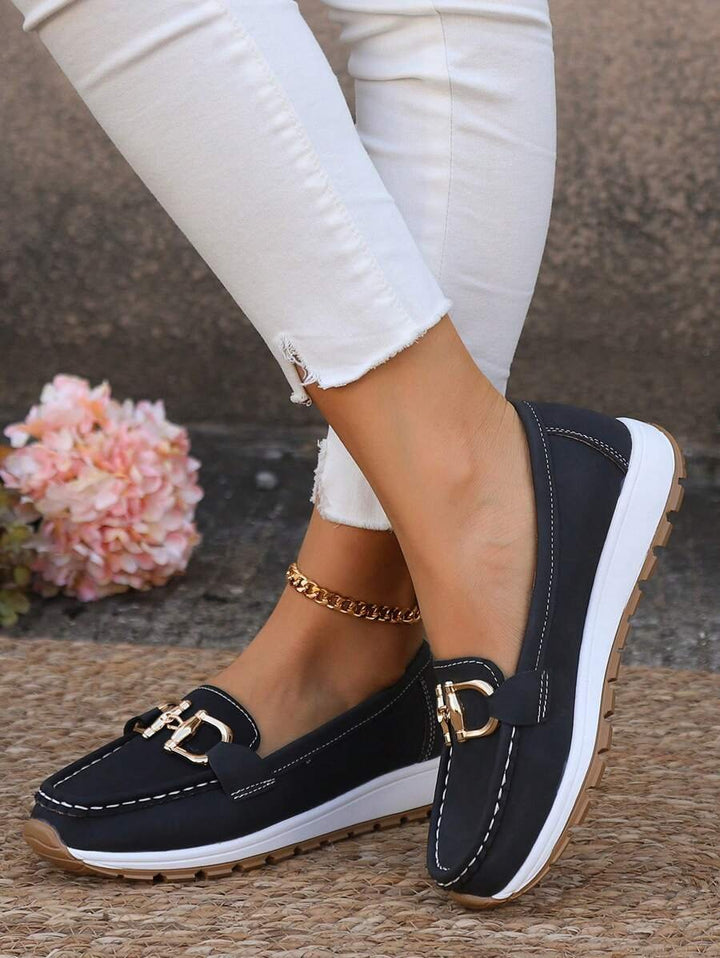 Julia | Mocassins orthopédiques à enfiler, intemporels et confortables