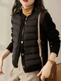Julia | Elegante und warme taillierte Winterjacke für Damen