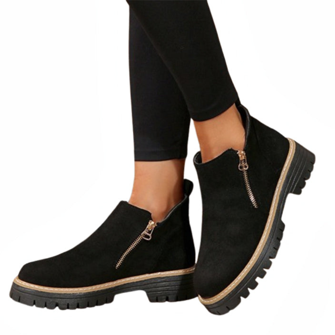 Mirelle | Modern Chunky Platform Ankle Boots