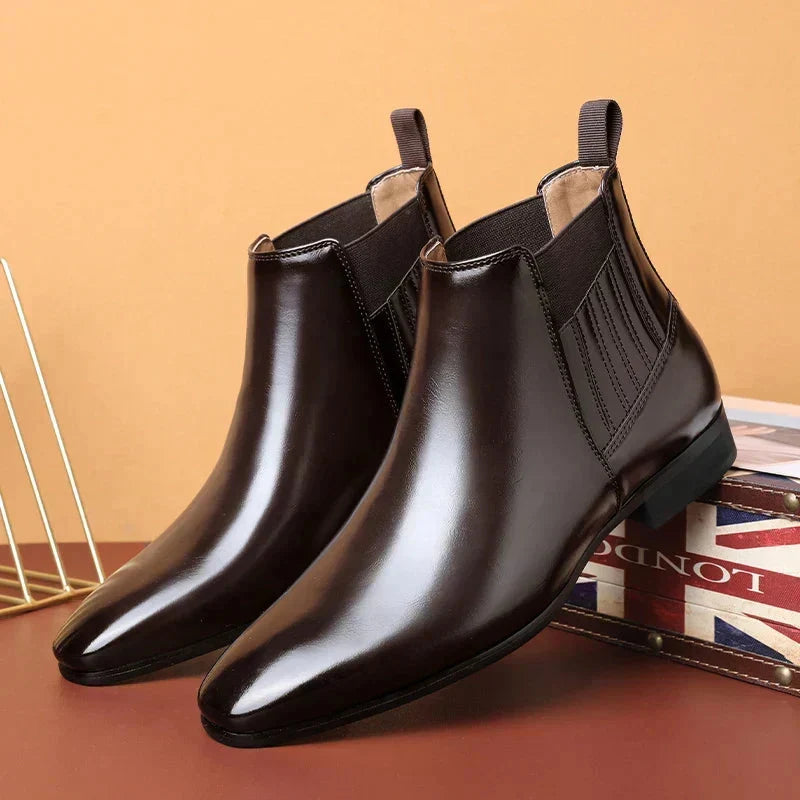 Harper | Bottines Chelsea à enfiler et bout pointu
