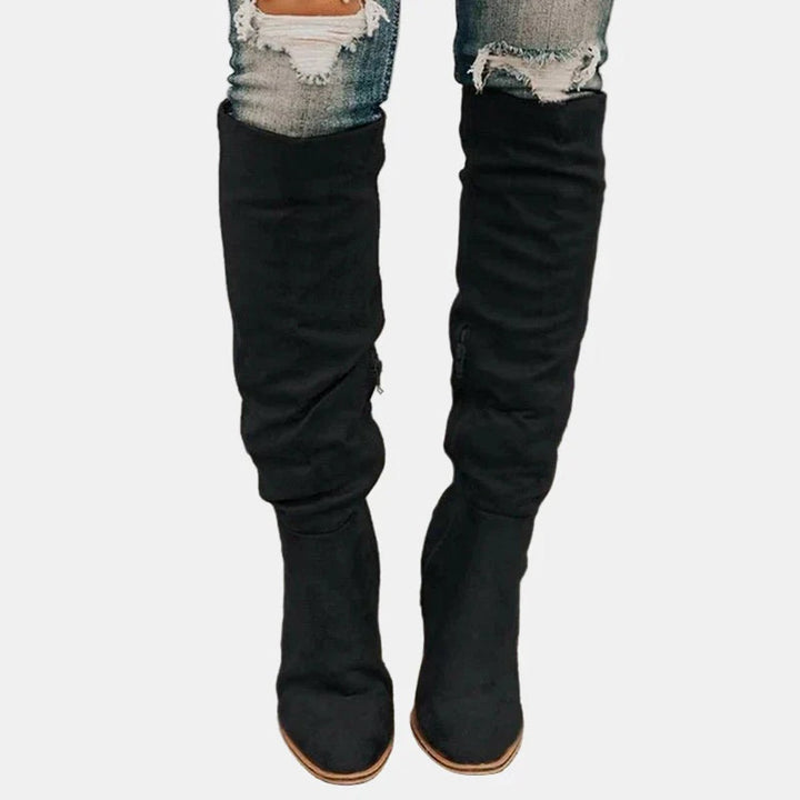Lydia | Modern And Comfortable Stretch Over The Knee High Boots