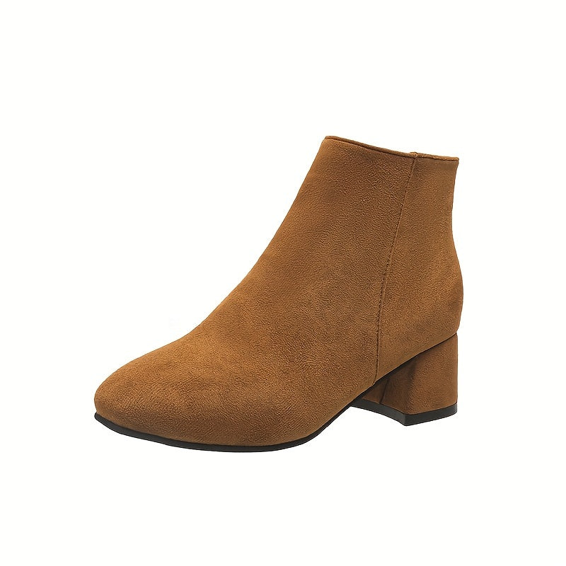 Daniela | Modern Suede-Feel Chelsea Ankle Boot