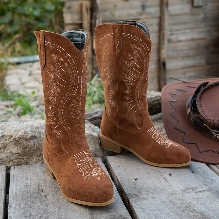 Emily | Classic And Stitched Western Cowboy Boots
