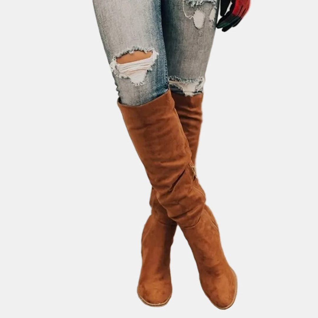 Lydia | Modern And Comfortable Stretch Over The Knee High Boots