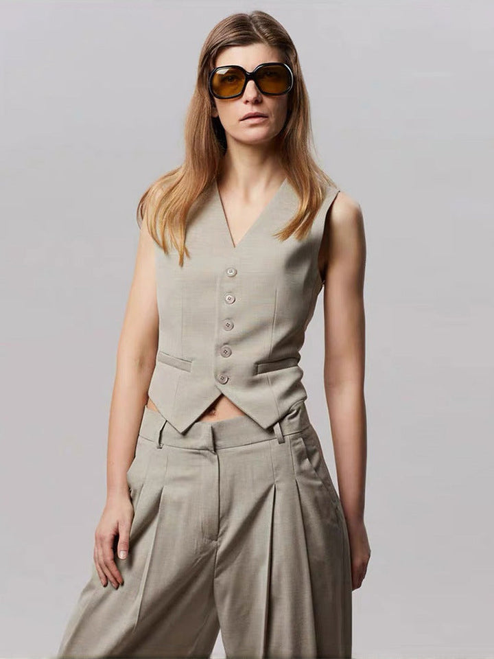 Clara | Elegante und stilvolle taillierte Businessweste für Damen