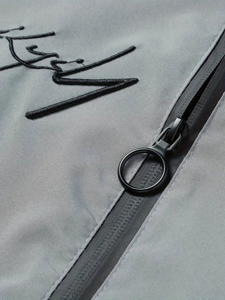 Nathan | Stylish And Casual Athletic Bomber Jacket