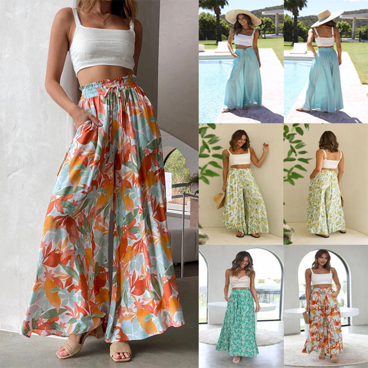 Stella | Pantalon palazzo léger et confortable à jambes larges