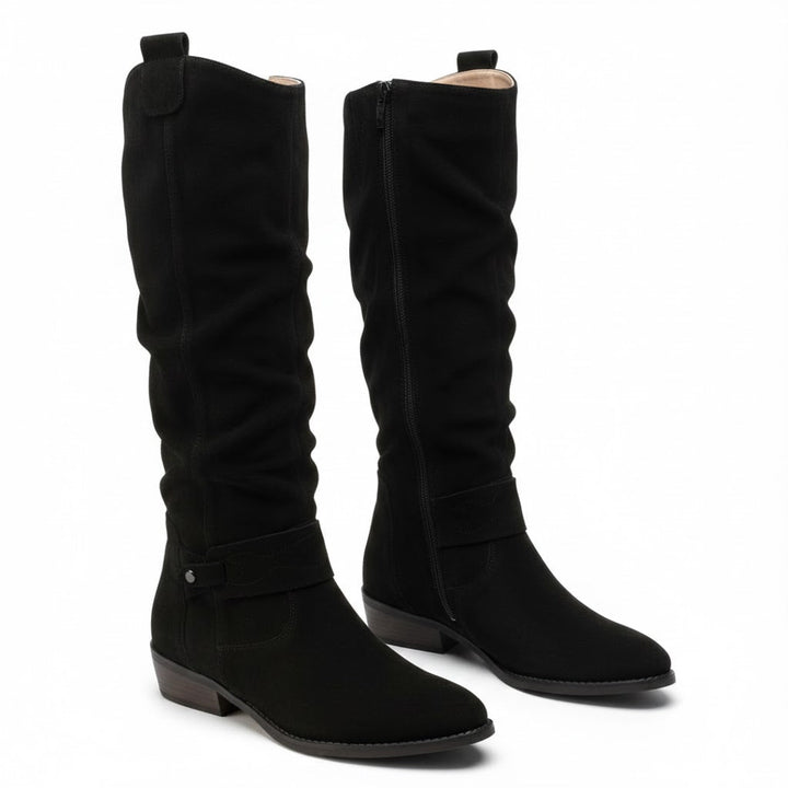 Hazel | Elegant And Comfortable Slouchy Knee High Boots