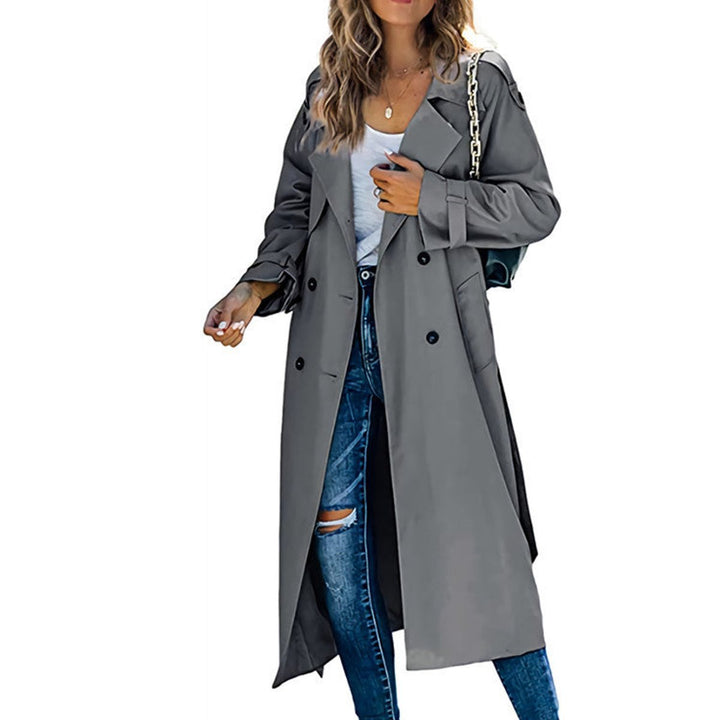 Amelia | Zeitloser und bequemer oversized Trenchcoat